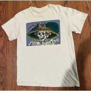 José Guadalupe Posada Dia De Los Muertos in Color Size  Medium